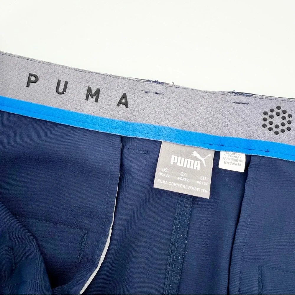 Puma Golf Jackpot Pant 2.0 Navy Blue Men’s Size 40x32 Performance Slacks 599244